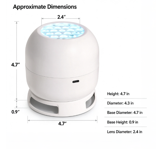 🔥🔥Christmas Projection Night Light, LED Holiday Projector Light Transform Room for Xmas Decoration
