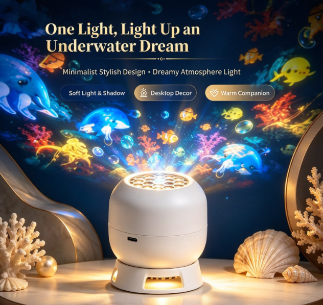 🔥🔥Christmas Projection Night Light, LED Holiday Projector Light Transform Room for Xmas Decoration