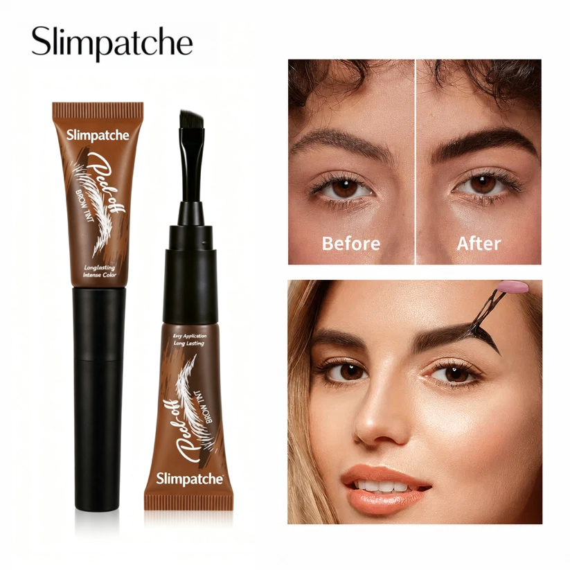 Instant Peel-Off Eyebrow Gel – Long-Lasting Natural Brow Tint