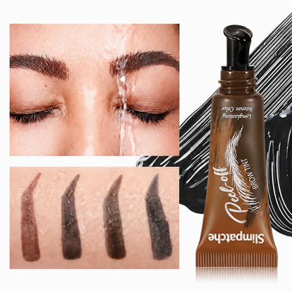 Instant Peel-Off Eyebrow Gel – Long-Lasting Natural Brow Tint
