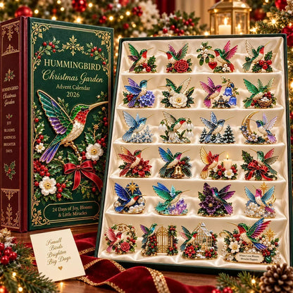 24 Days of Joy in Bloom — Hummingbird Christmas Garden Advent Calendar 2026