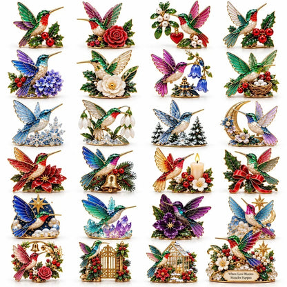 24 Days of Joy in Bloom — Hummingbird Christmas Garden Advent Calendar 2026