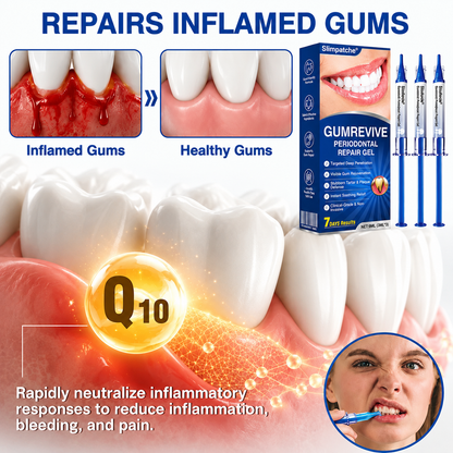 👨‍⚕️✅🦷Slimpatche® GumRevive Periodontal Repair Gel