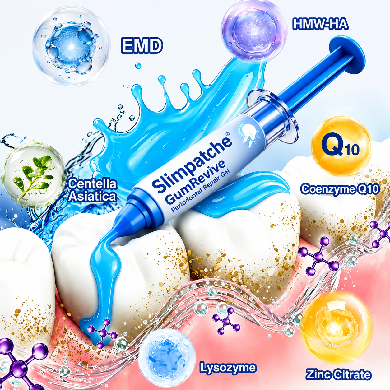👨‍⚕️✅🦷Slimpatche® GumRevive Periodontal Repair Gel