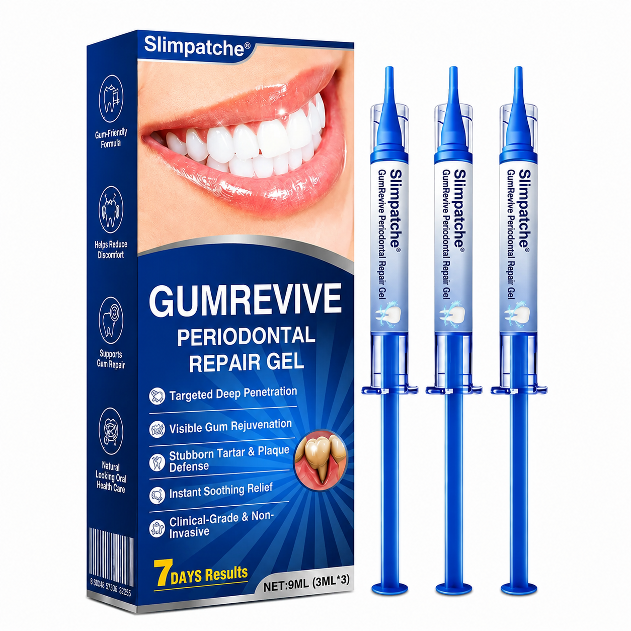 👨‍⚕️✅🦷Slimpatche® GumRevive Periodontal Repair Gel
